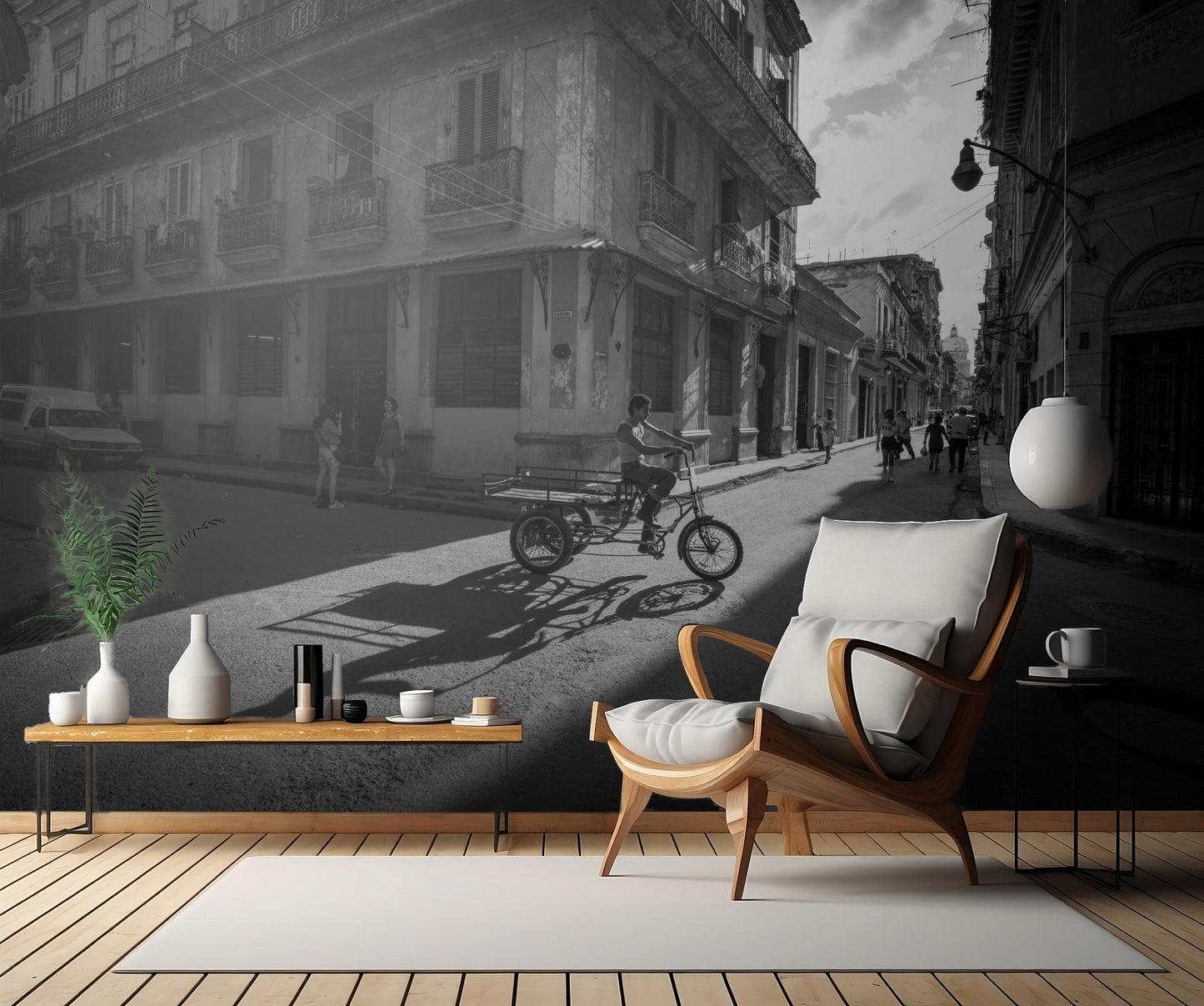 A piece of life in Cuba fototapet