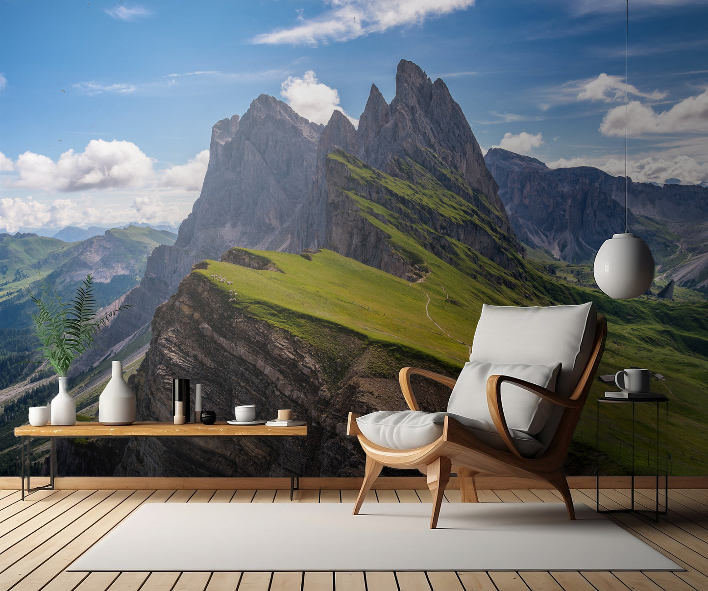 On the edge fototapet