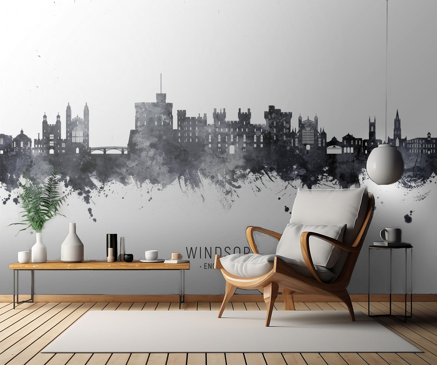 Windsor England Skyline fototapet