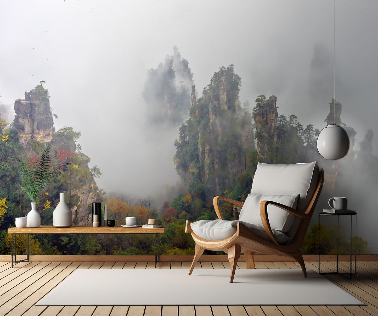 Zhang Jia Jie Fall Color fototapet