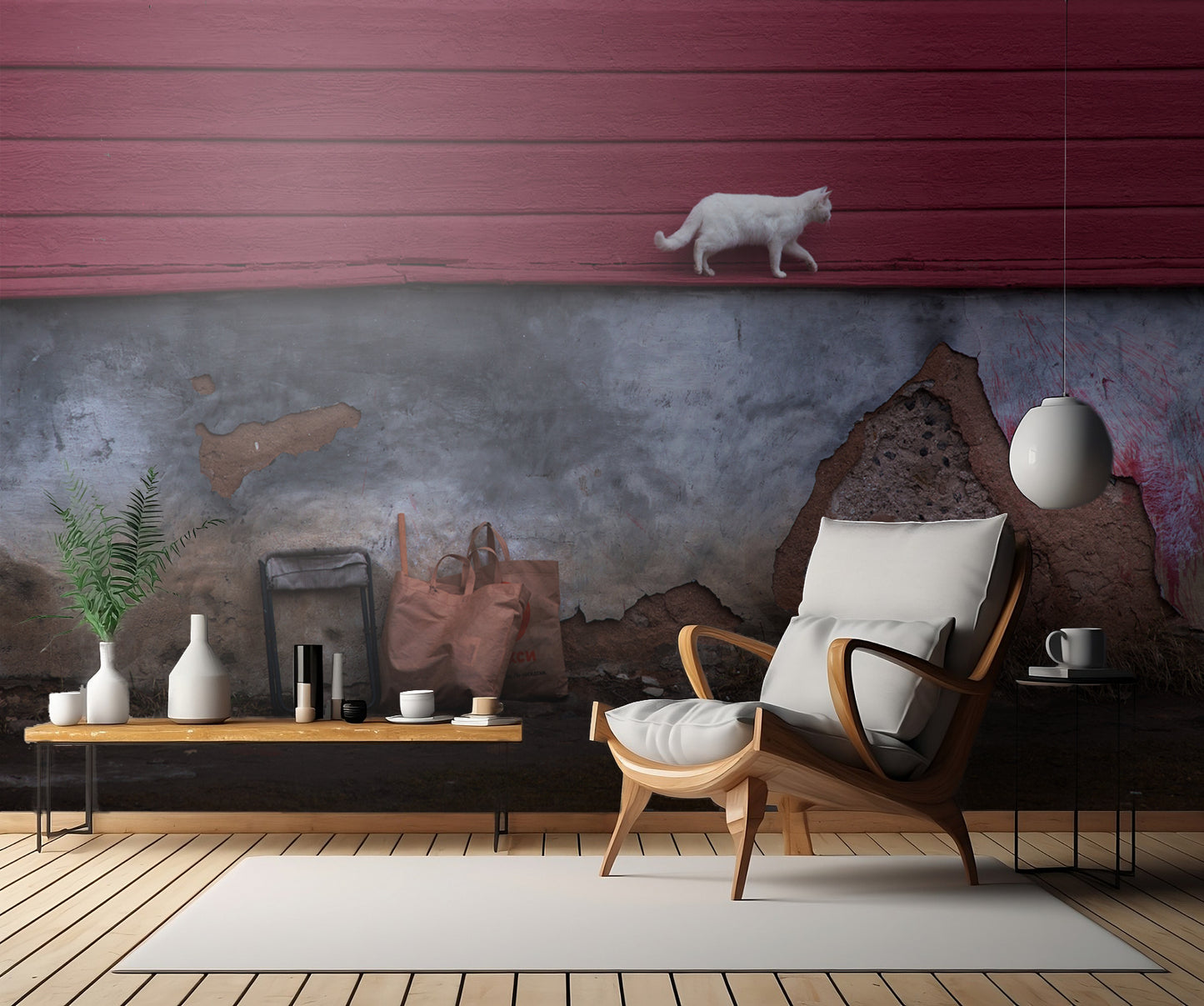 The Cat That Walked by Himself fototapet