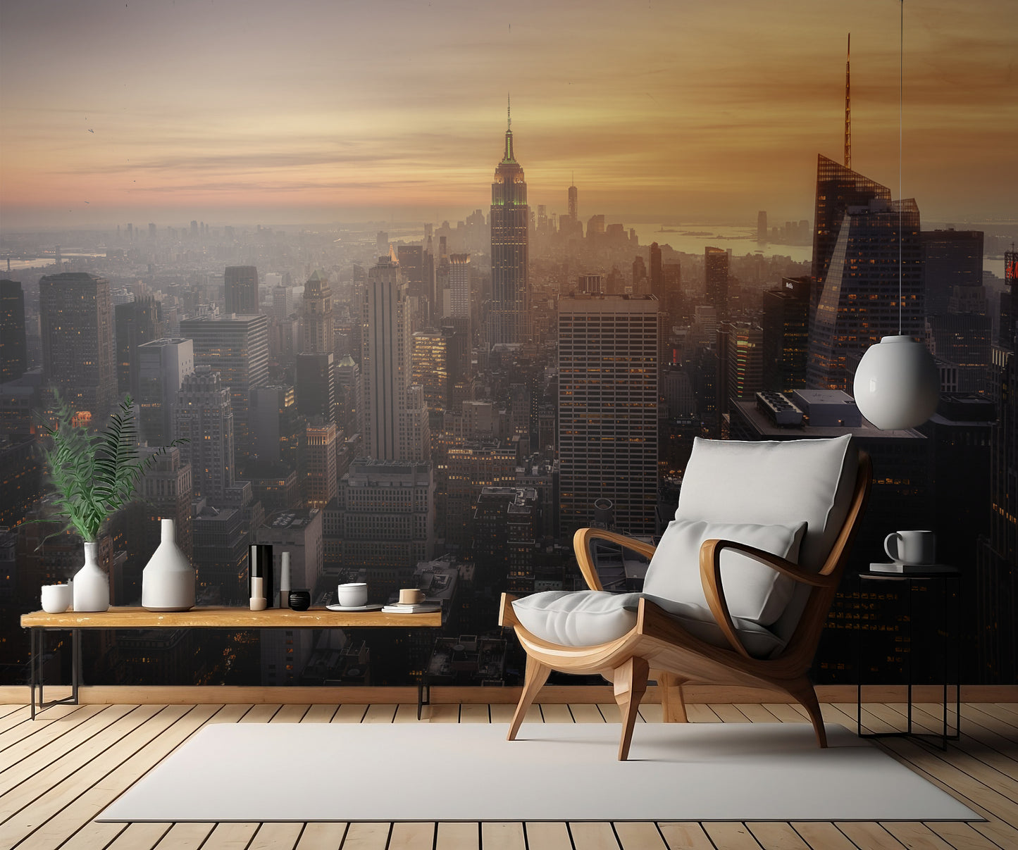 Manhattan's light fototapet