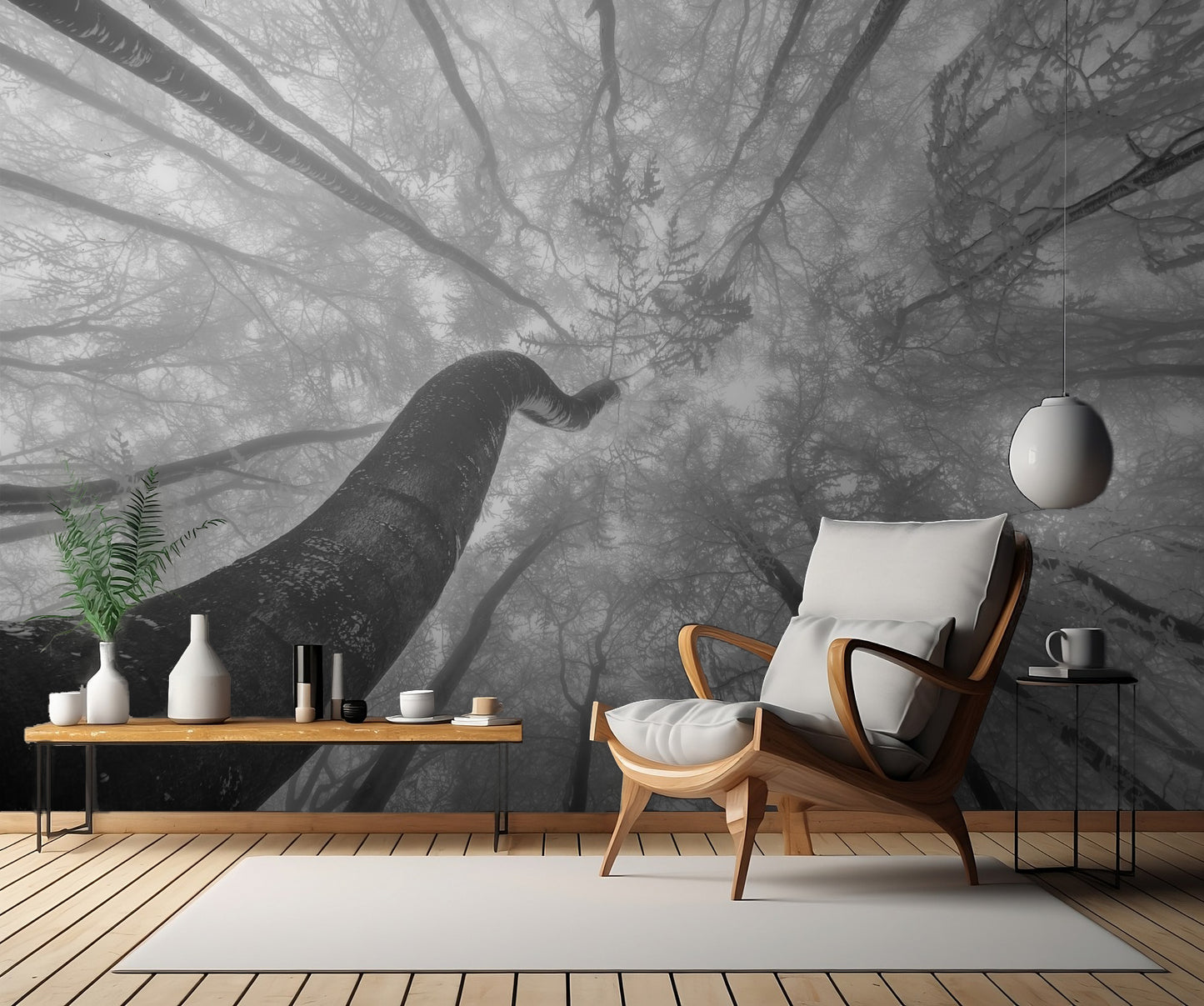 Looking up fototapet