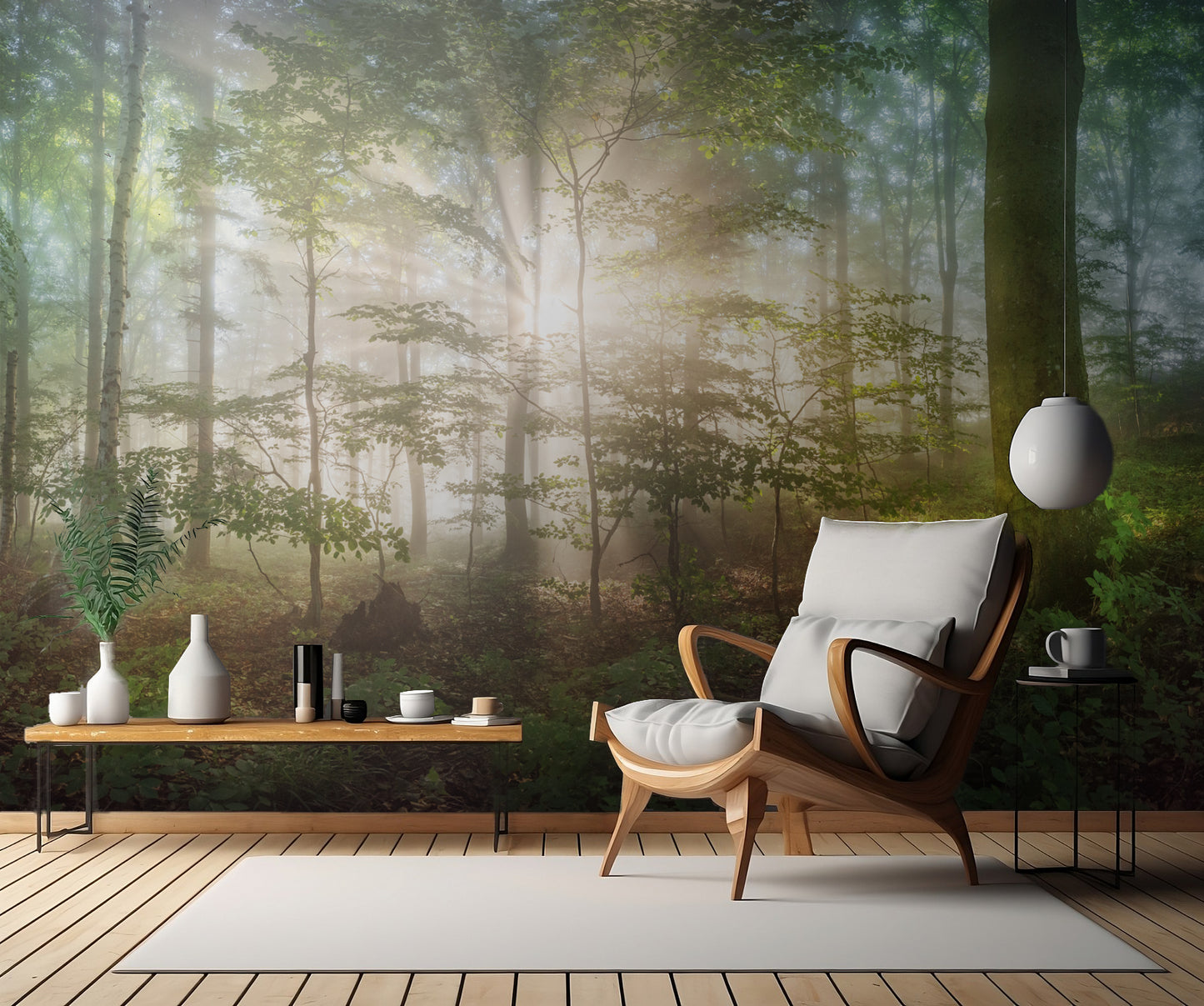 morning sun fototapet