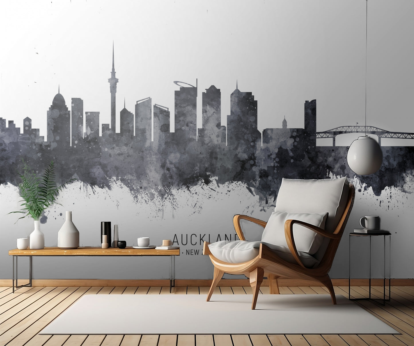 Auckland Skyline fototapet