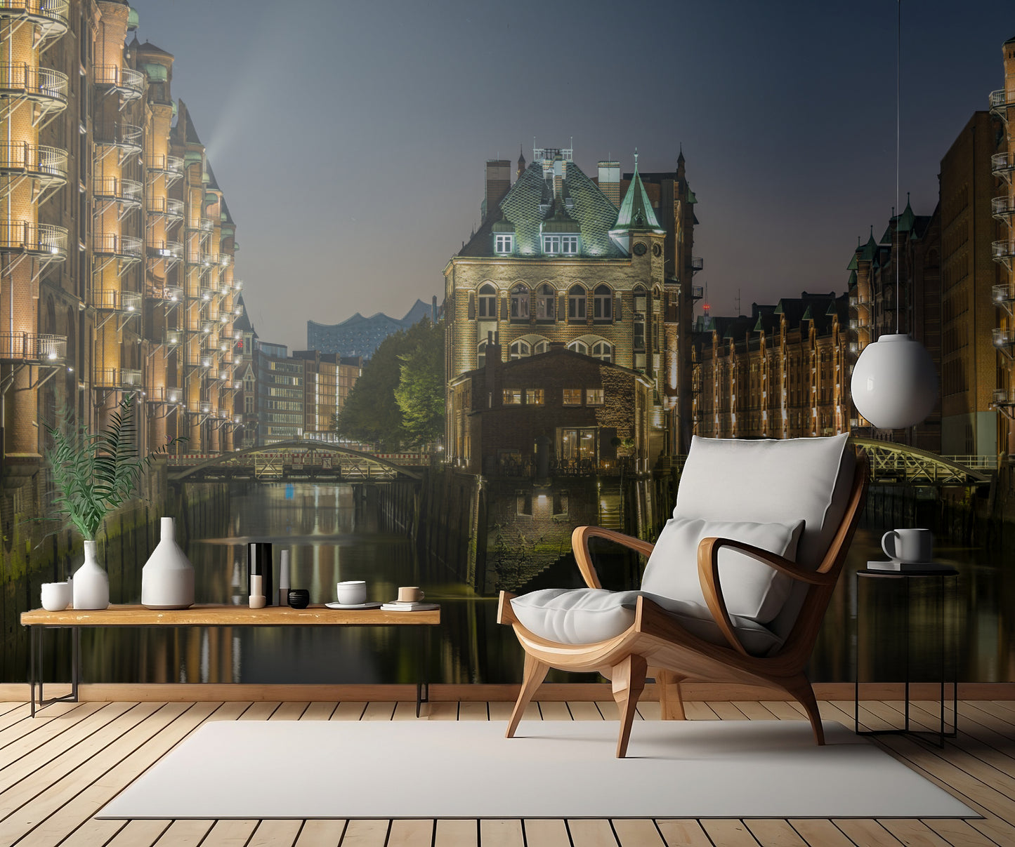 Wasserschloss fototapet