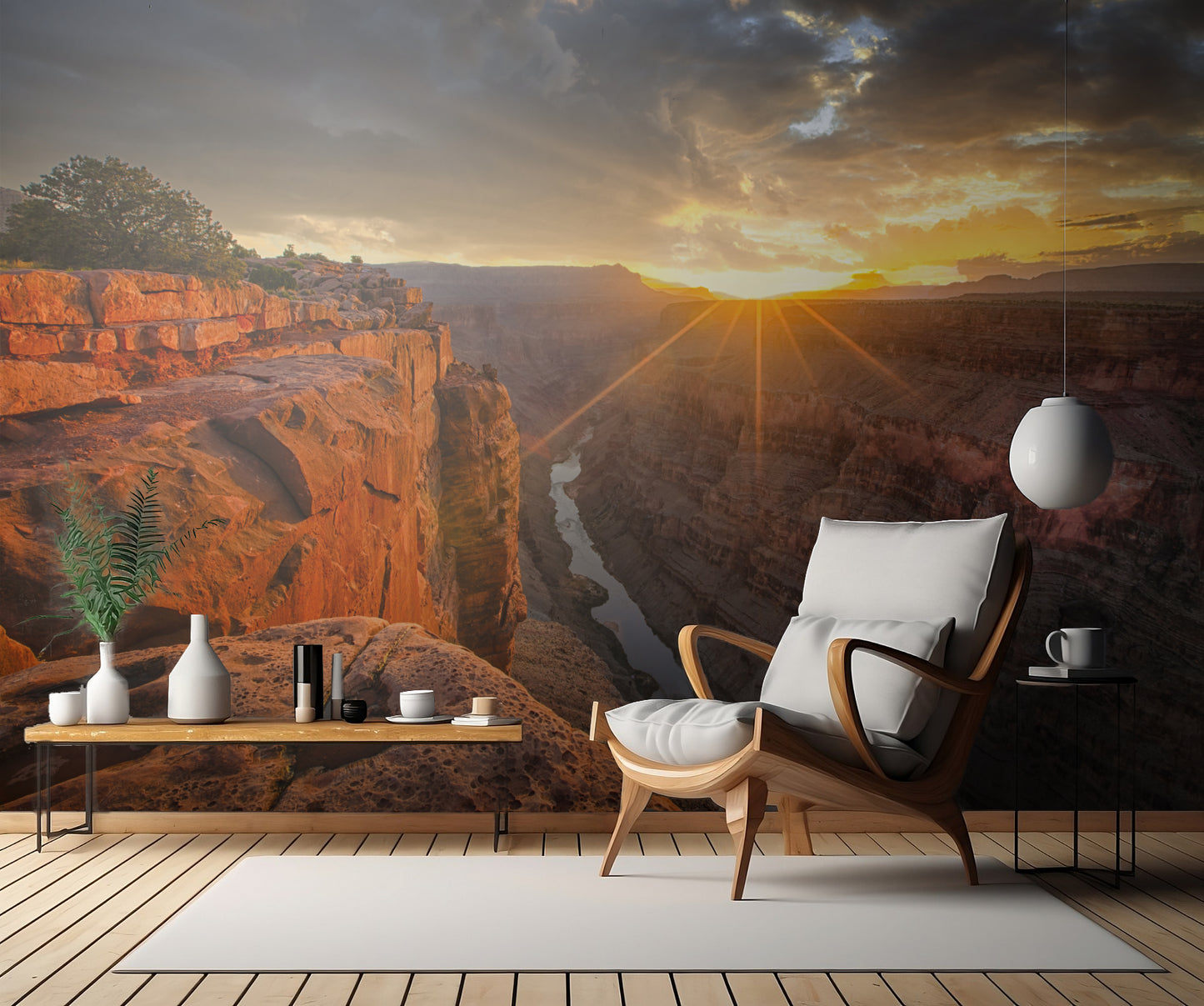 Sunrise Over The Grand Canyon fototapet