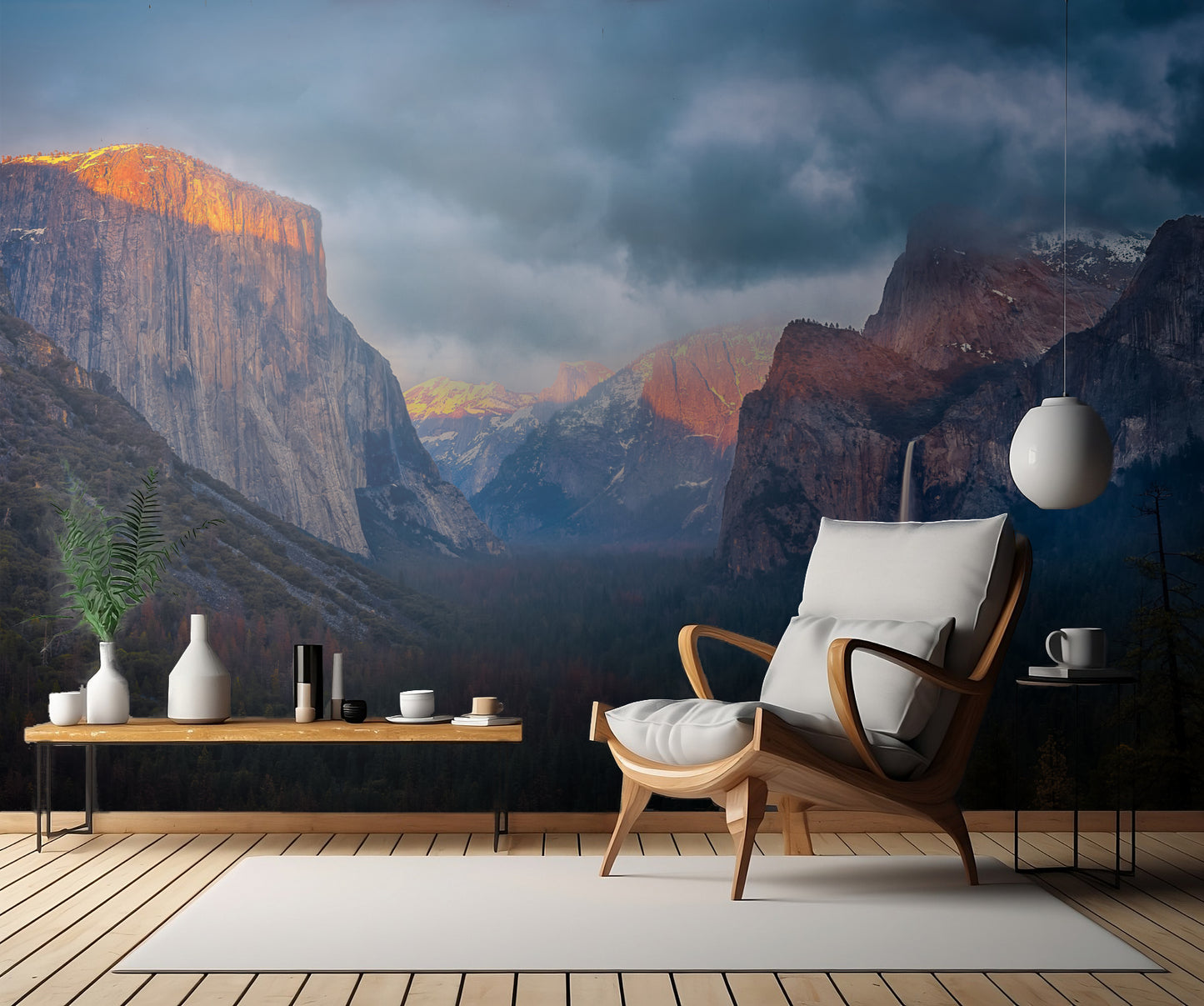 The Yin and Yang of Yosemite fototapet