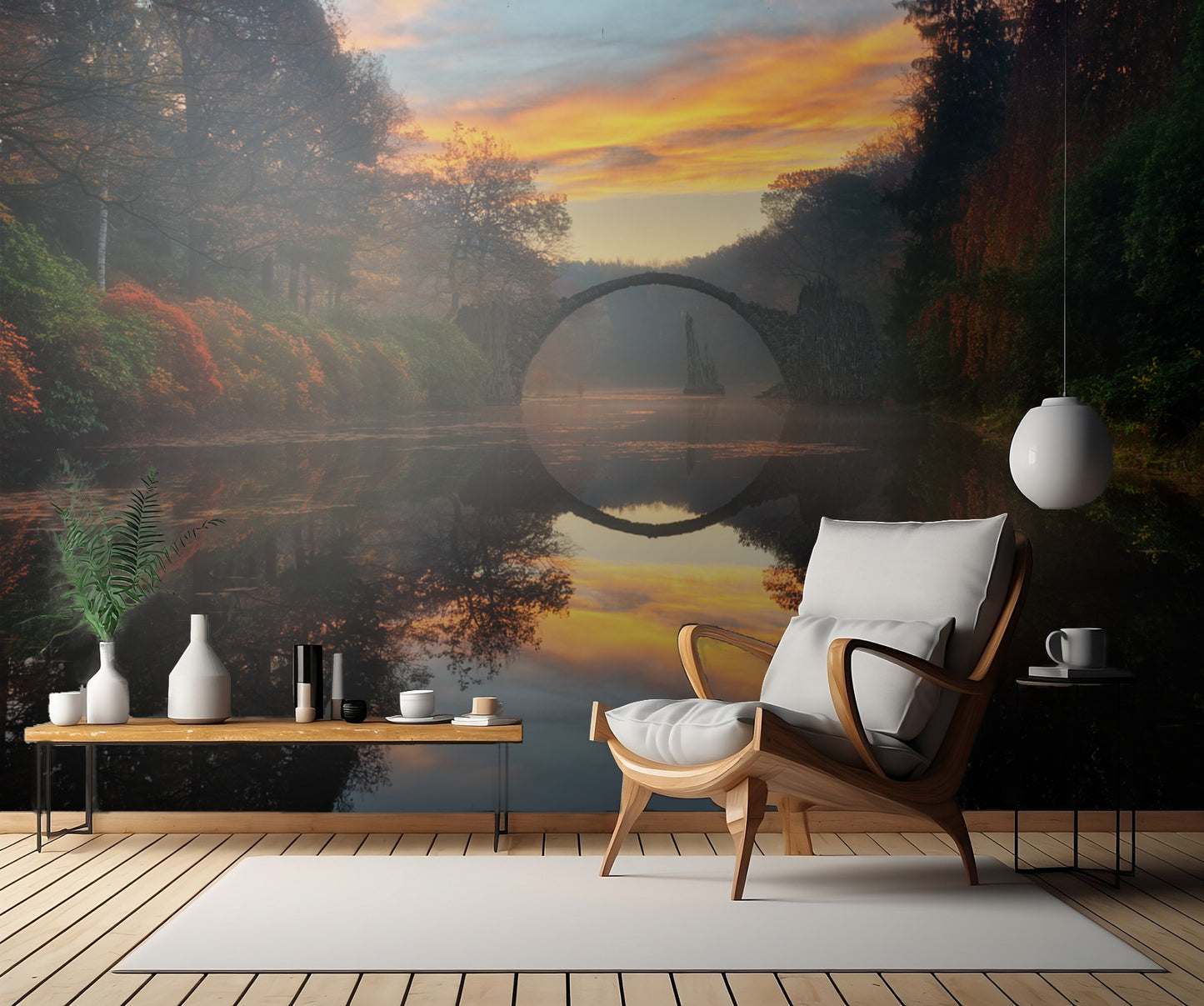 Autumn garden... fototapet