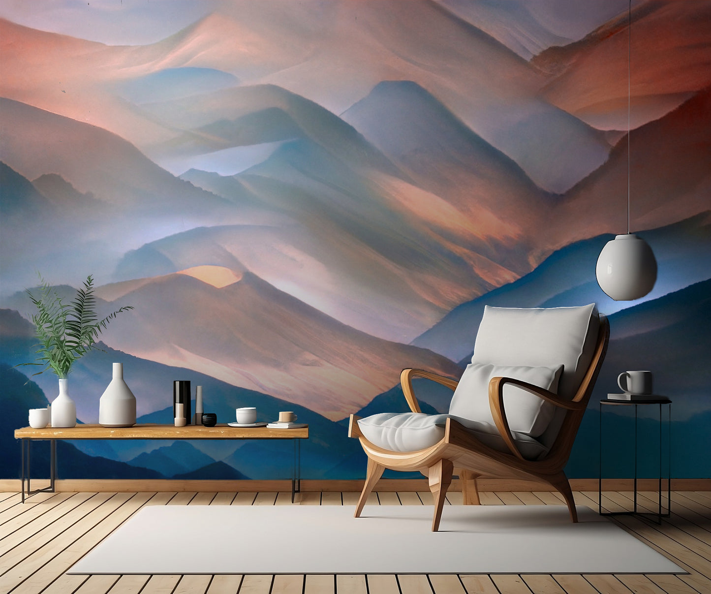 A mountain dreamscape fototapet