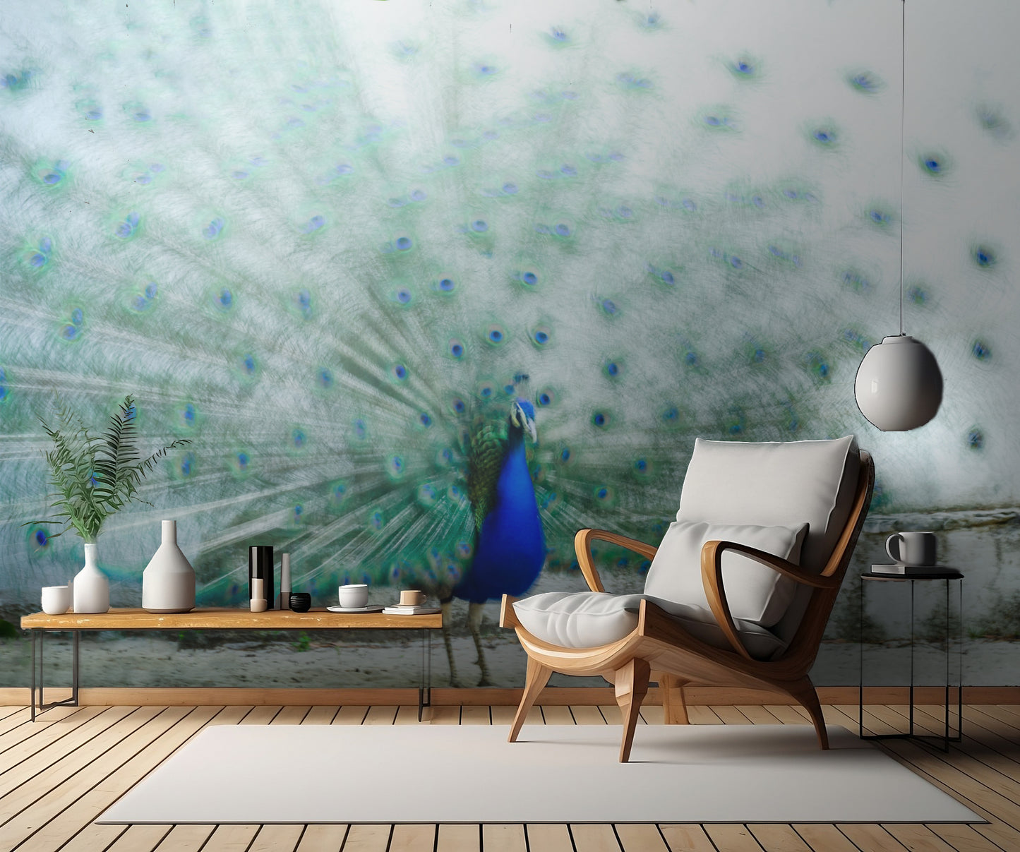 Peacock fototapet