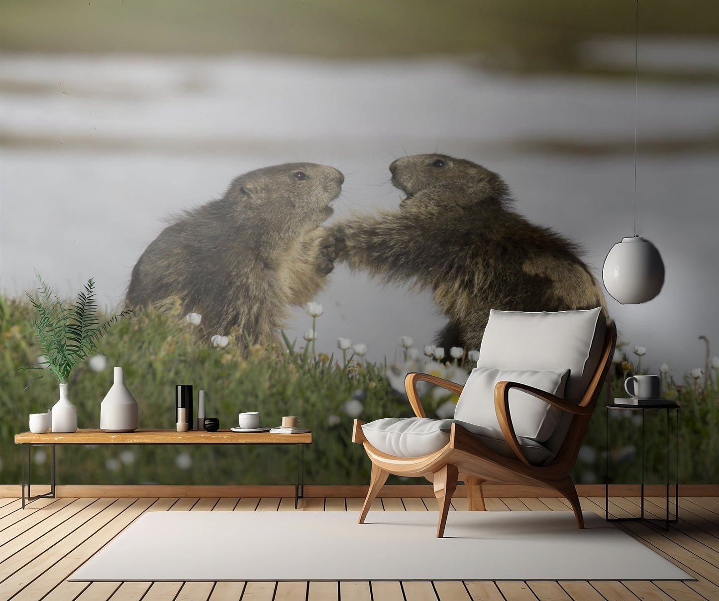 Alì vs Foreman fototapet