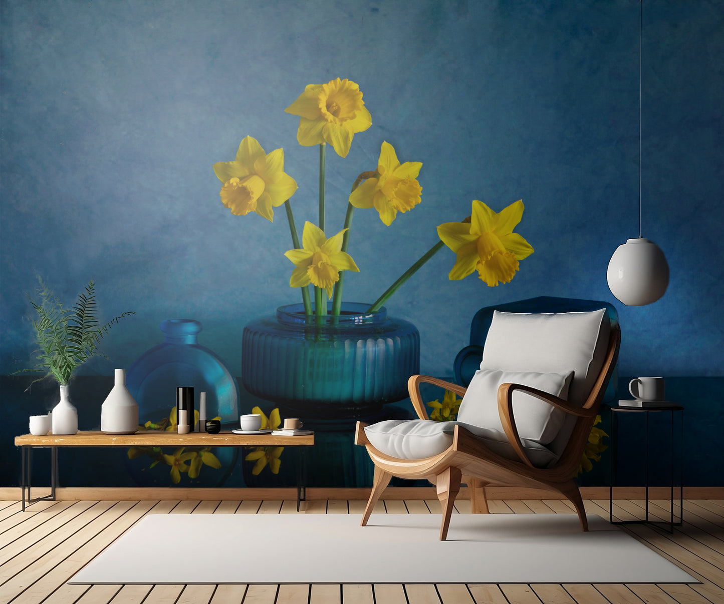 Yellow Daffodil fototapet