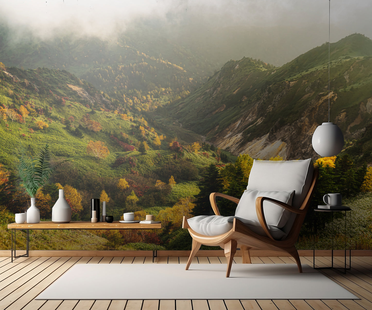 Alpine autumn. fototapet