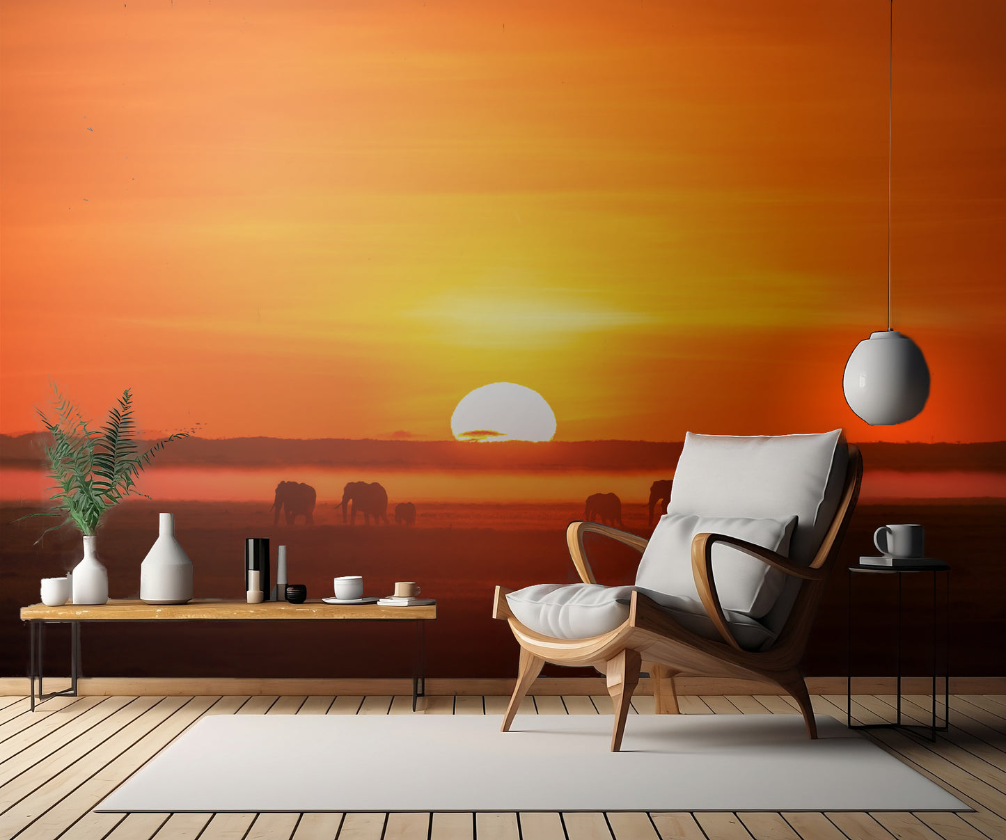 Africa Impression fototapet