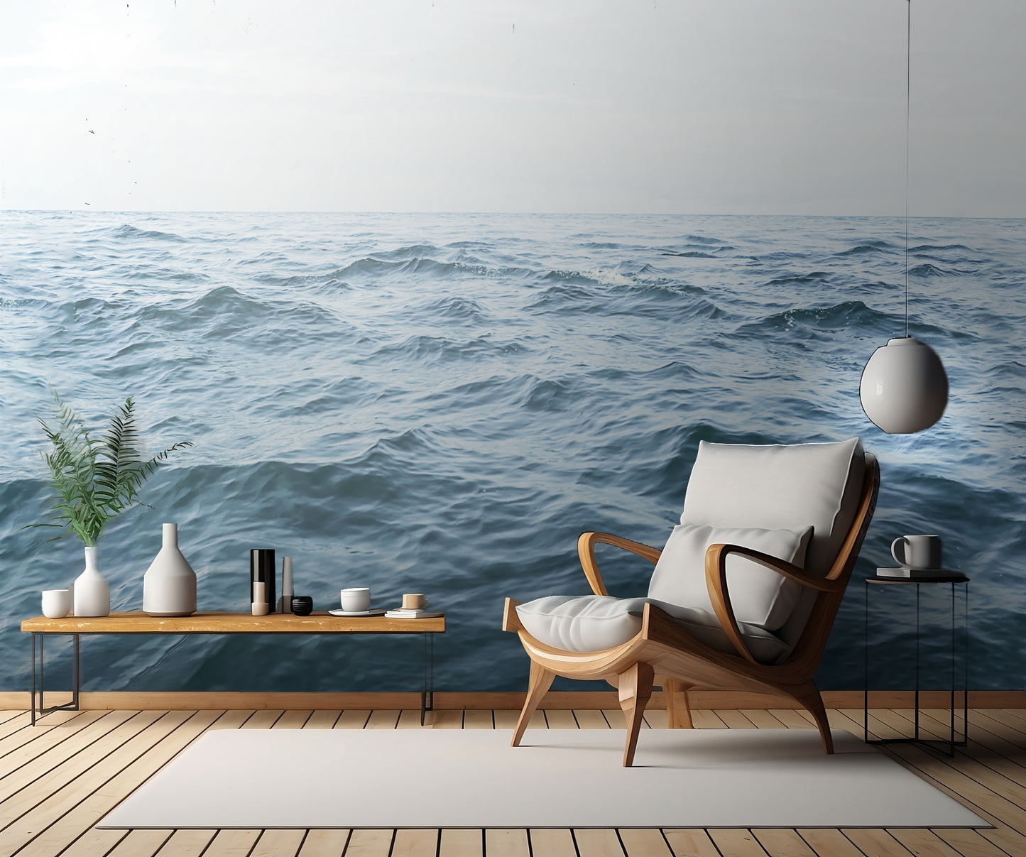 Wavy Horizon fototapet