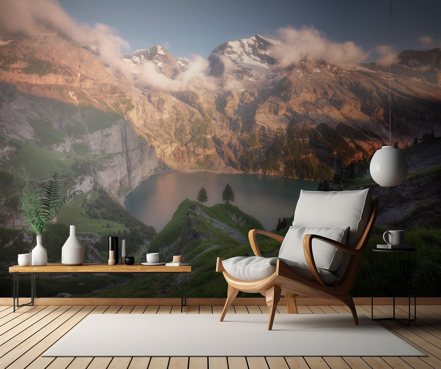 Oeschinensee fototapet