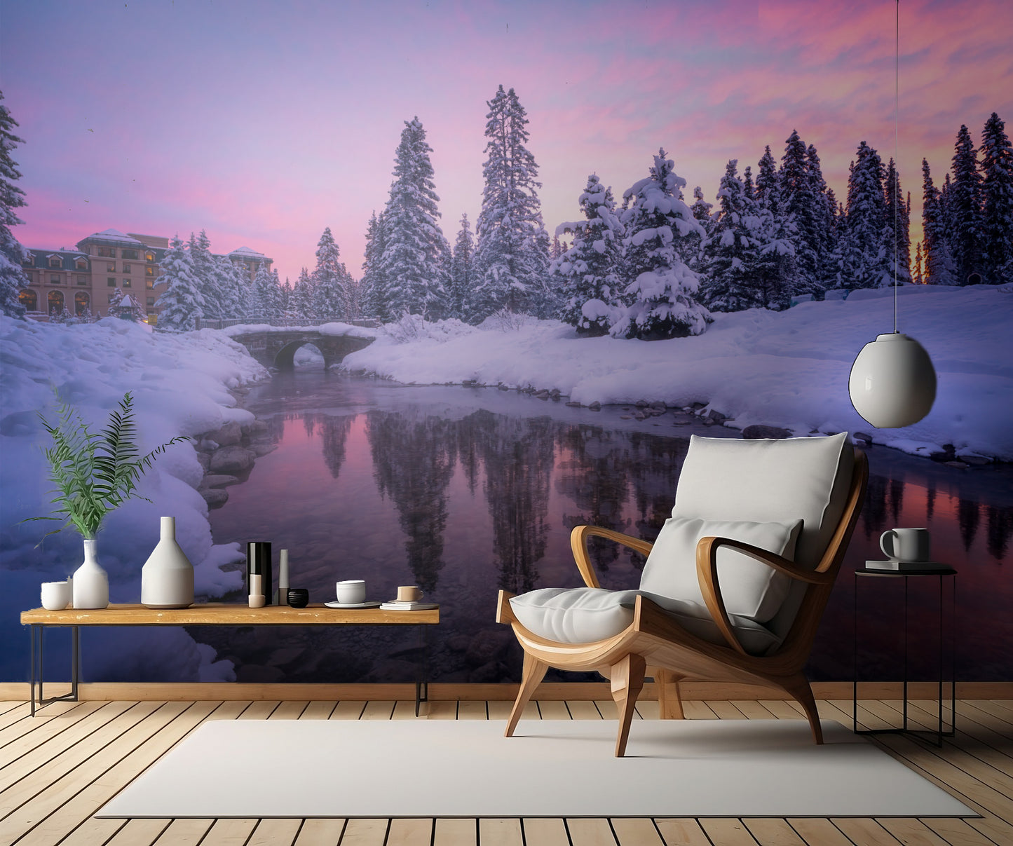 Winter Forest fototapet