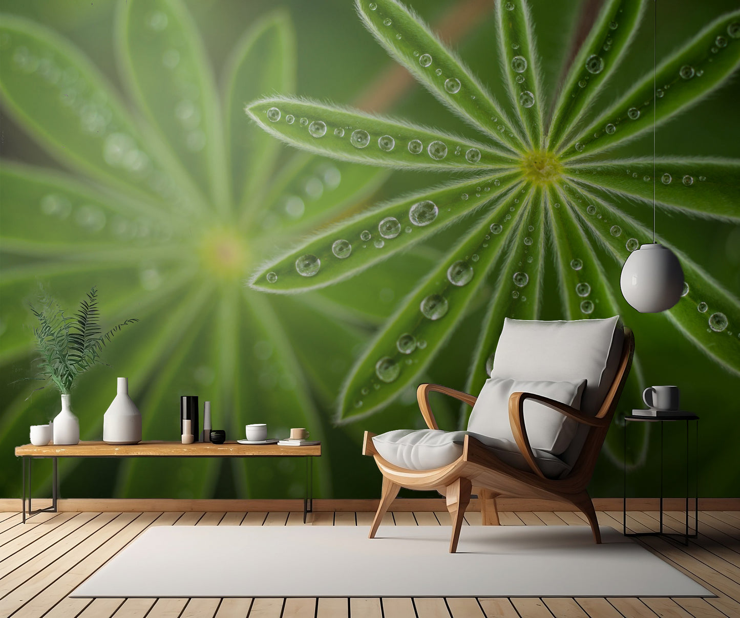 Pearly Lupine fototapet