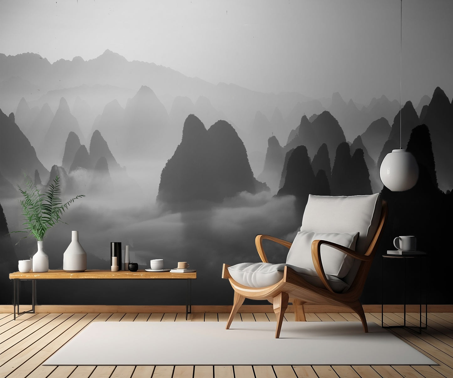 In the clouds fototapet