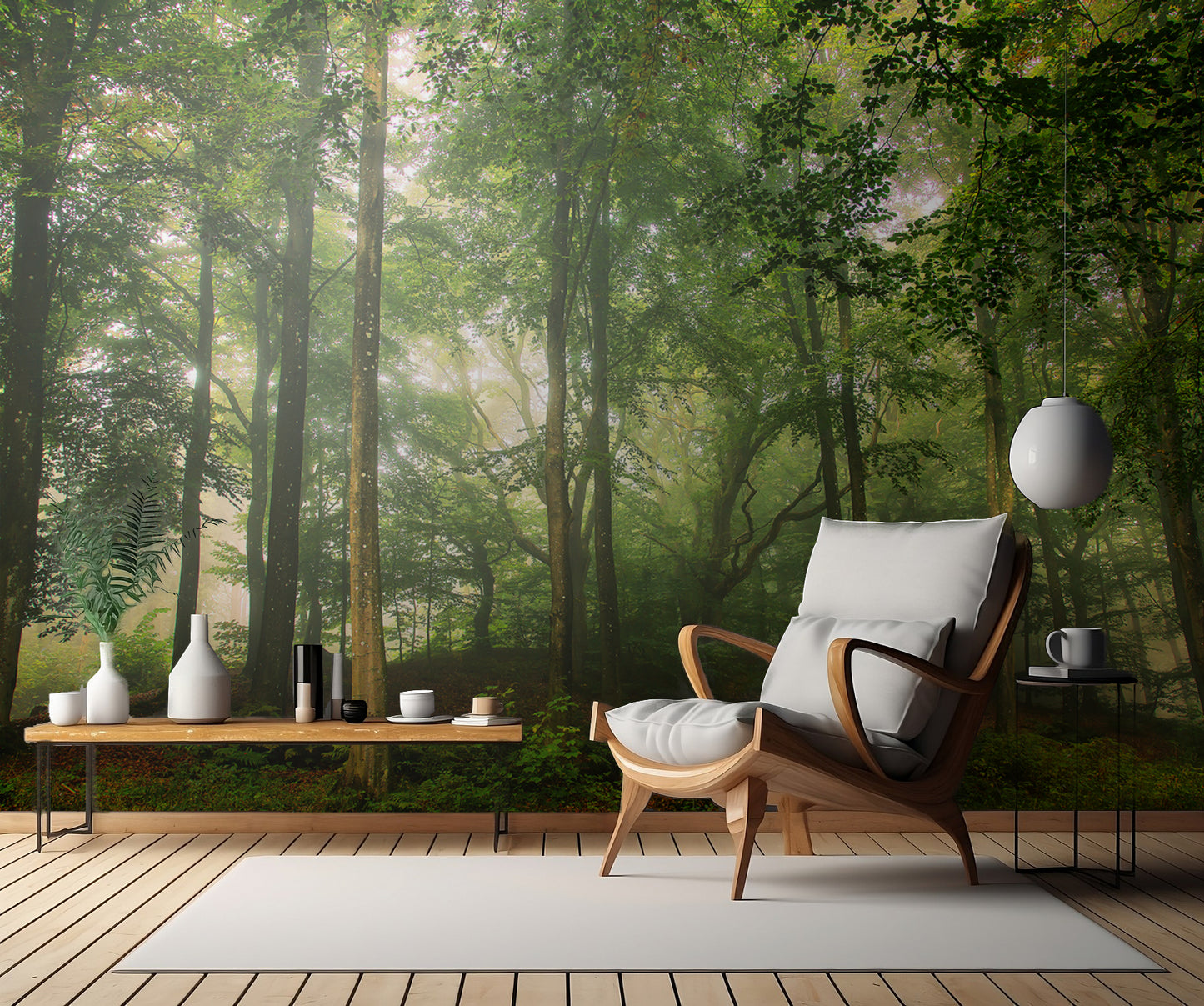 Welcome in the forest. fototapet