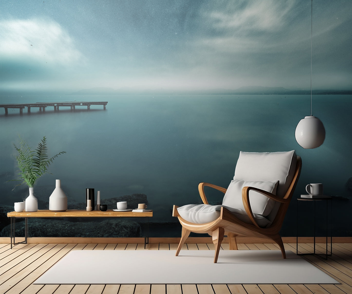 A beautiful night fototapet