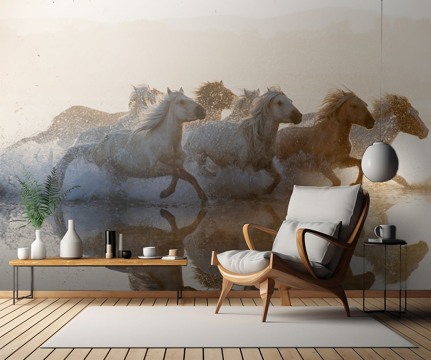 Horses fototapet
