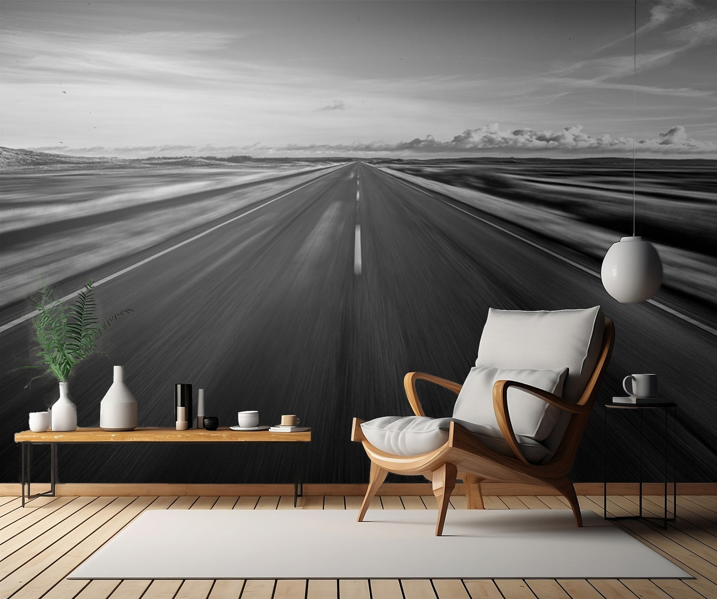 Driving west coast. fototapet