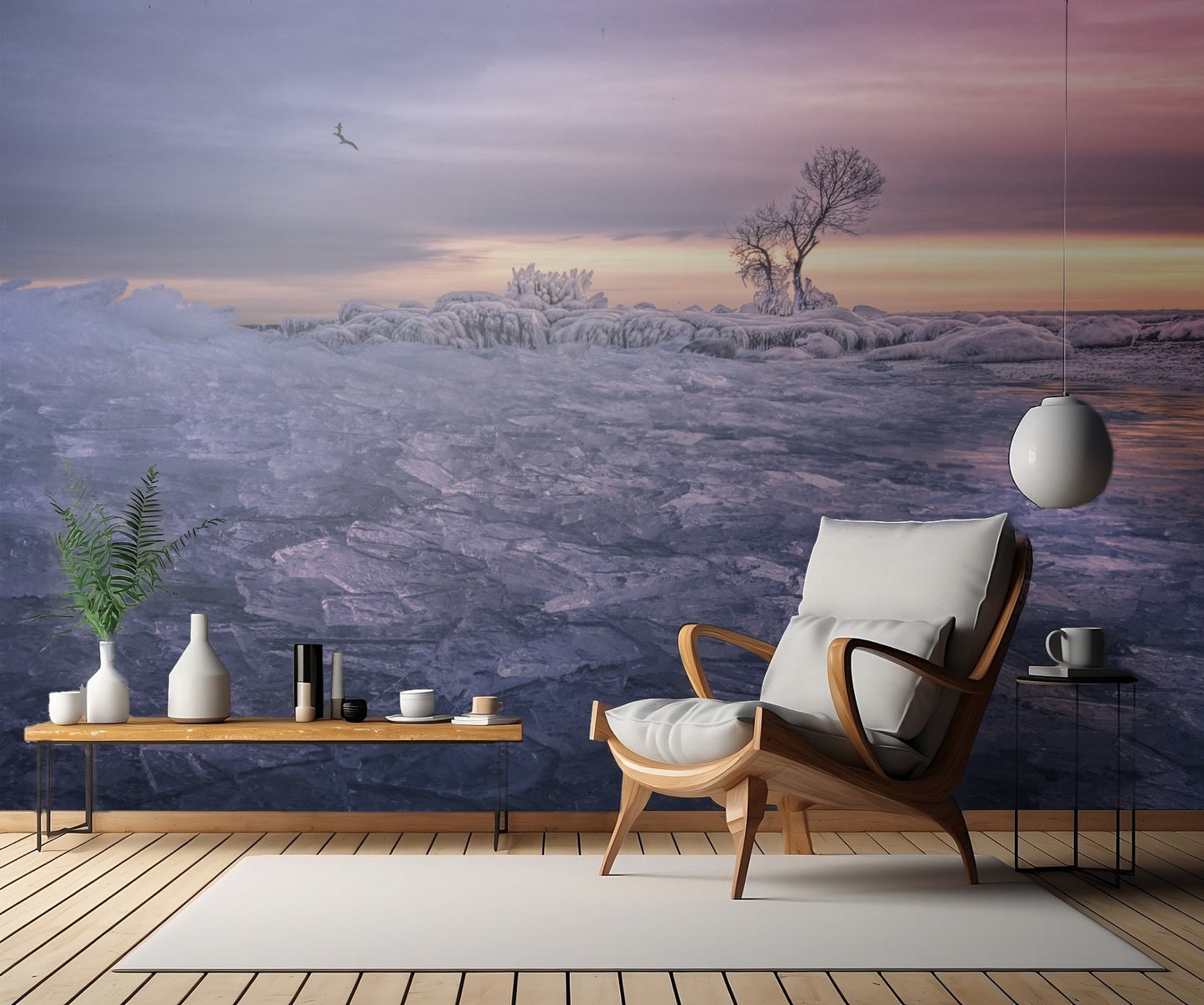 Winter wonderland fototapet