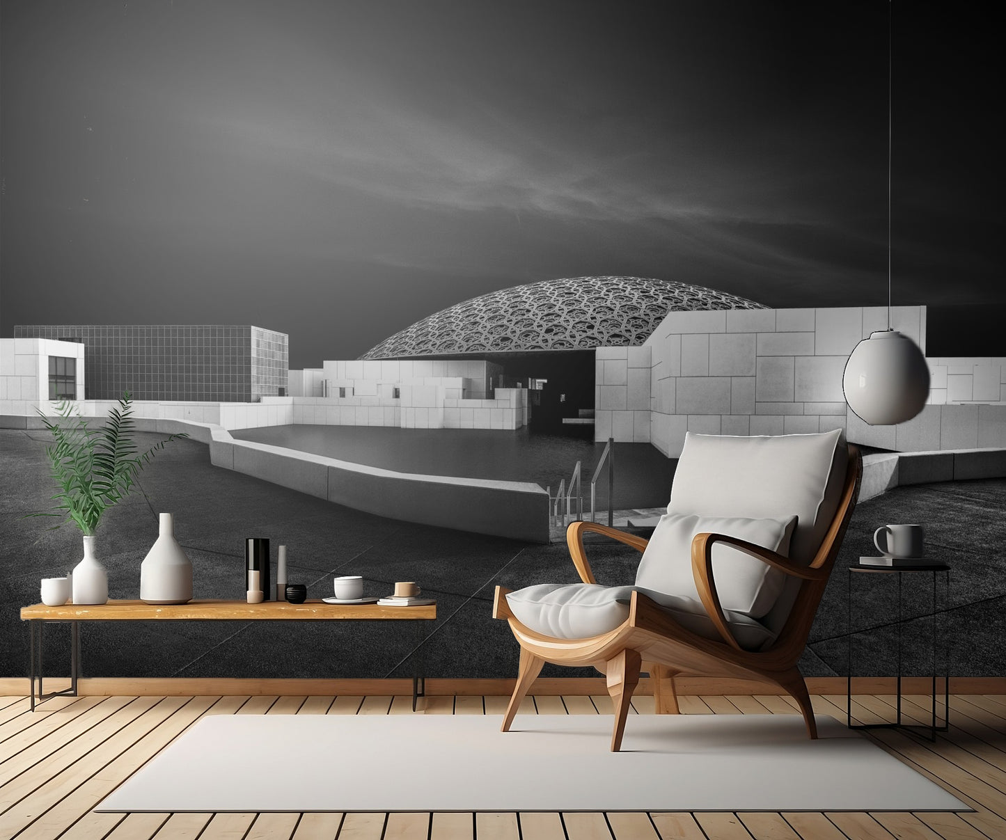 Abudhabi Louvre Museum fototapet