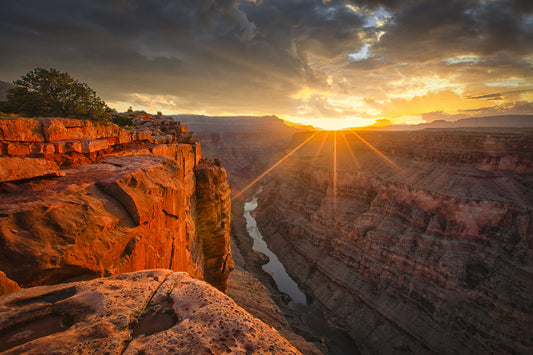 Sunrise Over The Grand Canyon fototapet