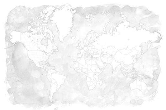 Xandi world map fototapet