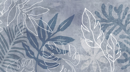 Abstract Botanical fototapet