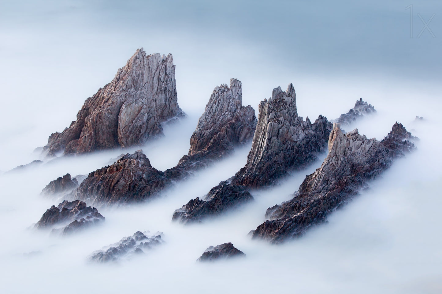 Crests and Valleys fototapet