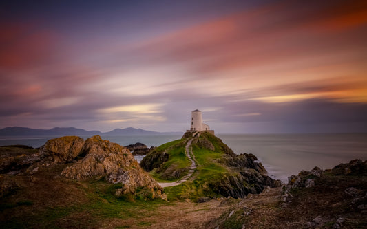 Ynys-Llanddwyn Lighthouse fototapet