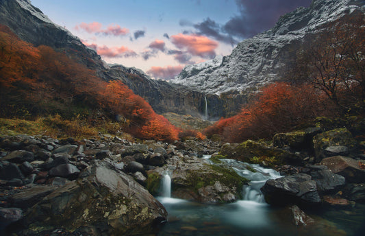 Throat of the earth fototapet