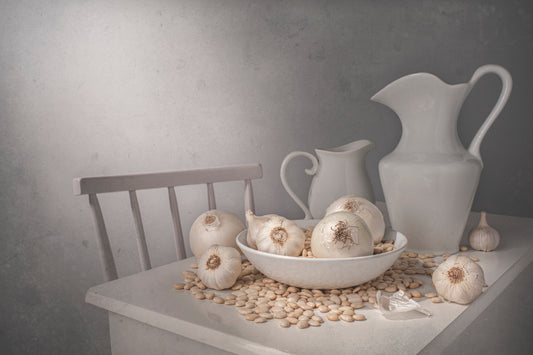 A white world fototapet