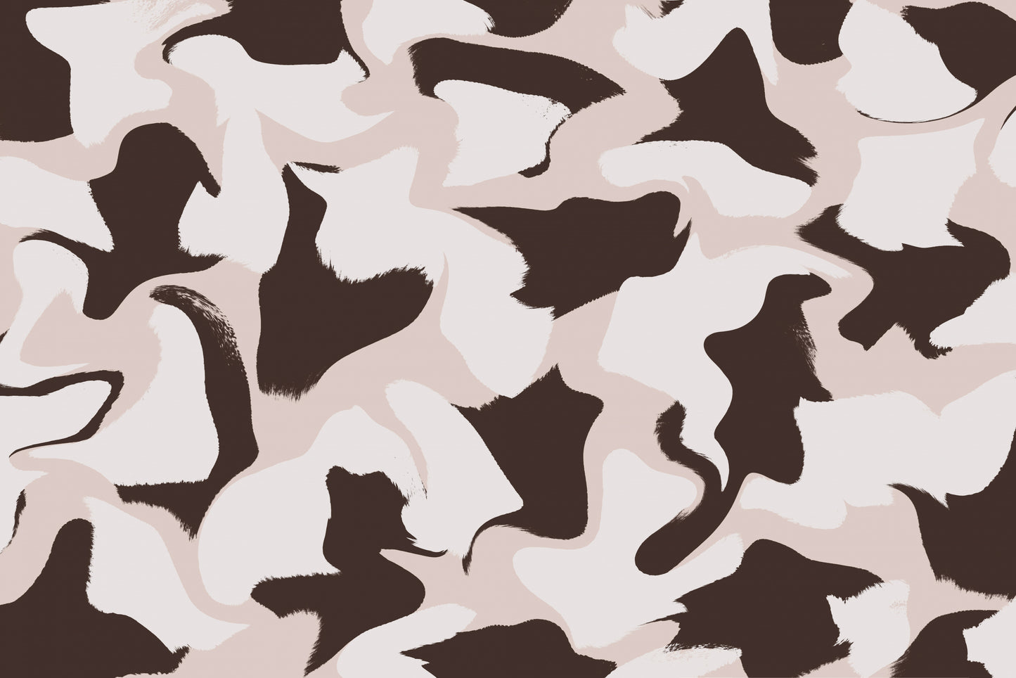 White And Brown Whipped Pattern fototapet