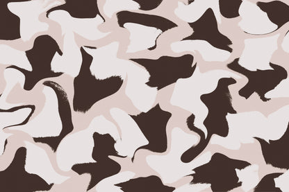 White And Brown Whipped Pattern fototapet