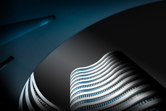 ... blue roof fototapet