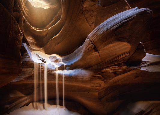 Antelope Waterfall fototapet