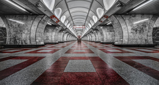 Prague Metro fototapet