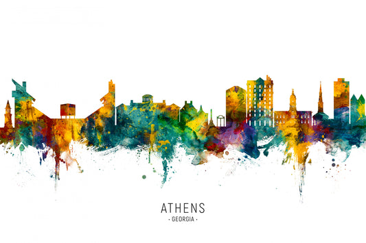 Athens Georgia Skyline fototapet