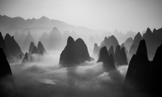 In the clouds fototapet