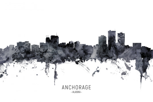 Anchorage Alaska Skyline fototapet