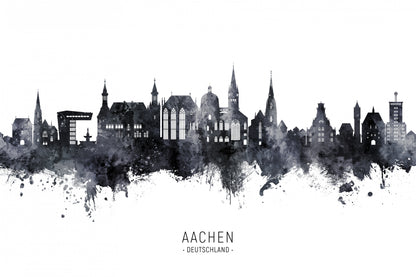 Aachen Germany Skyline fototapet