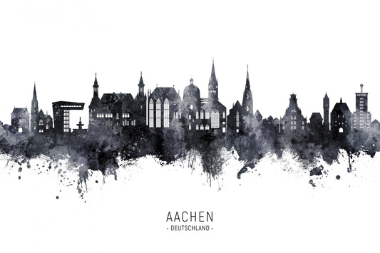 Aachen Germany Skyline fototapet