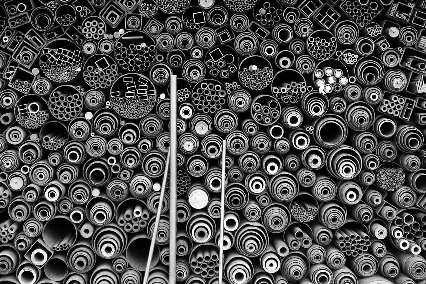 3 more pipes fototapet
