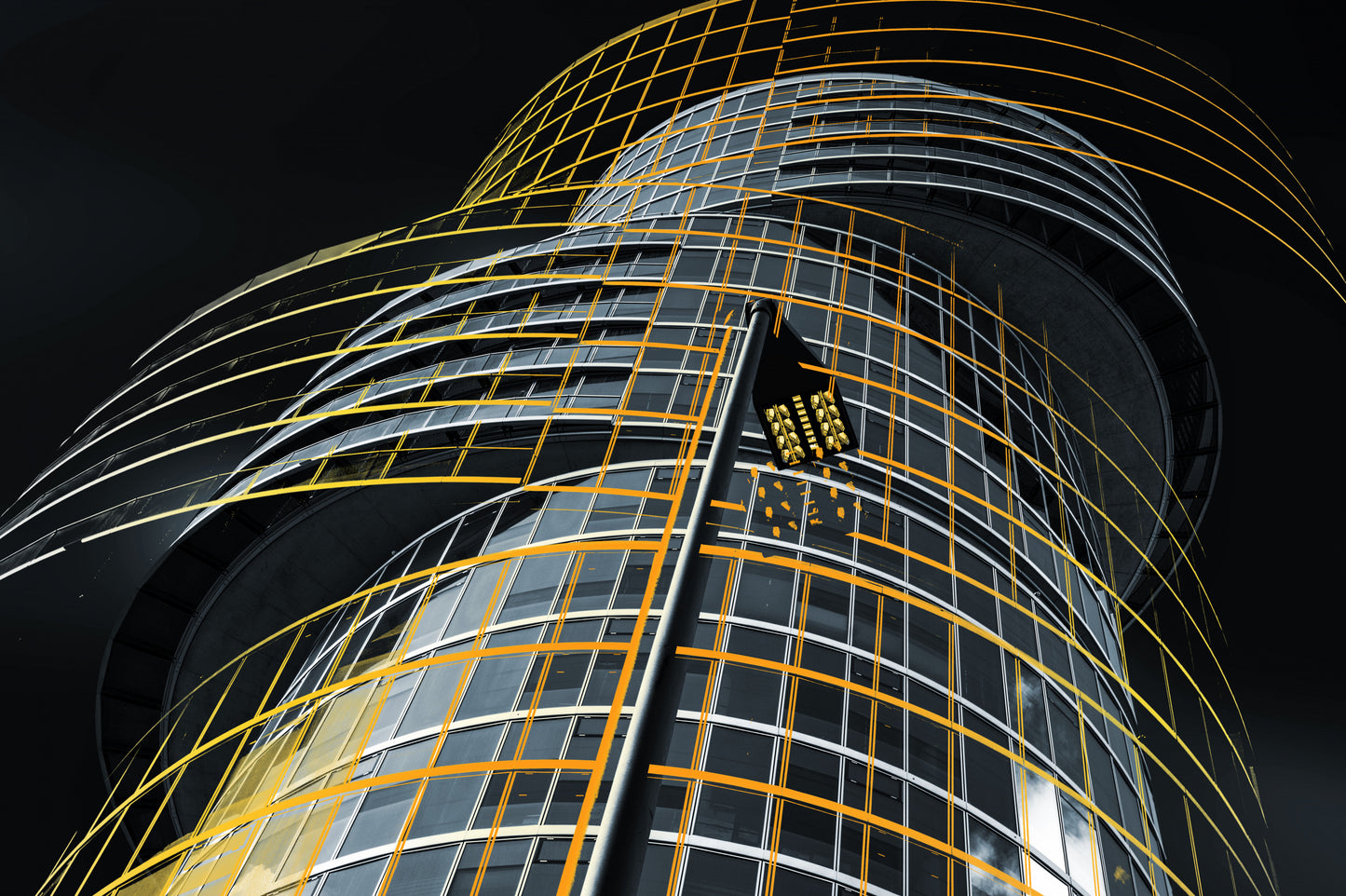 Architectural lines art fototapet