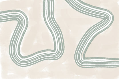 Abstracto Twist fototapet